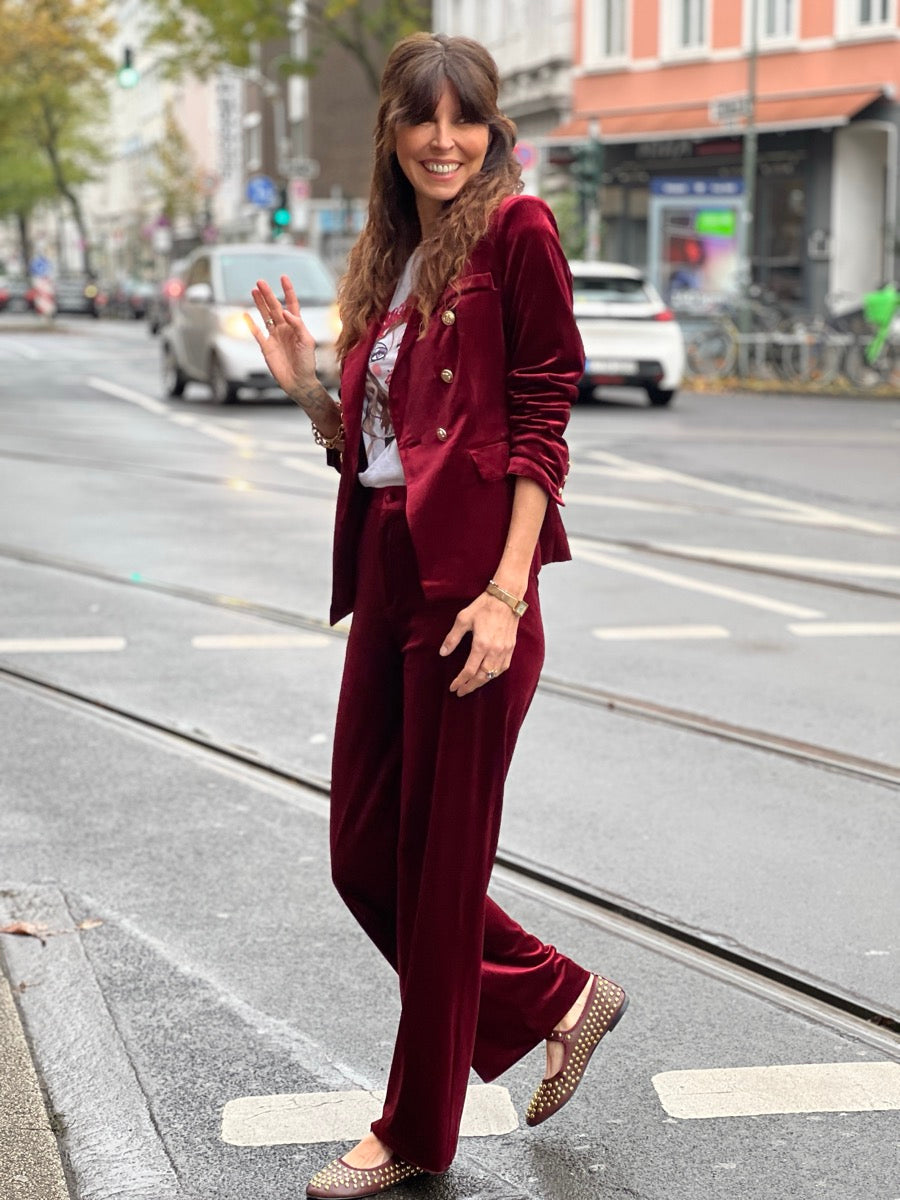N°129 Hose Velvet straight