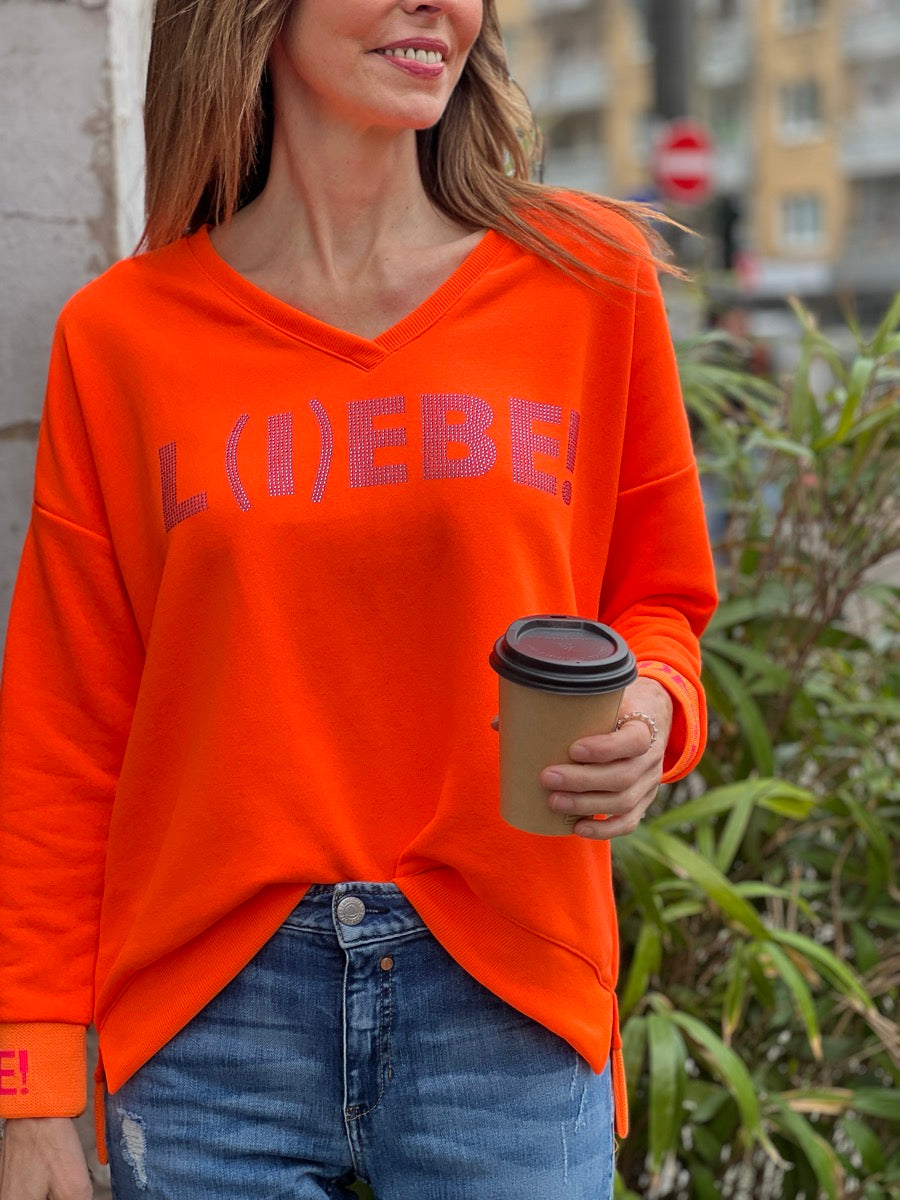 Sweater L(I)EBE! sparkle by Miss Goodlife