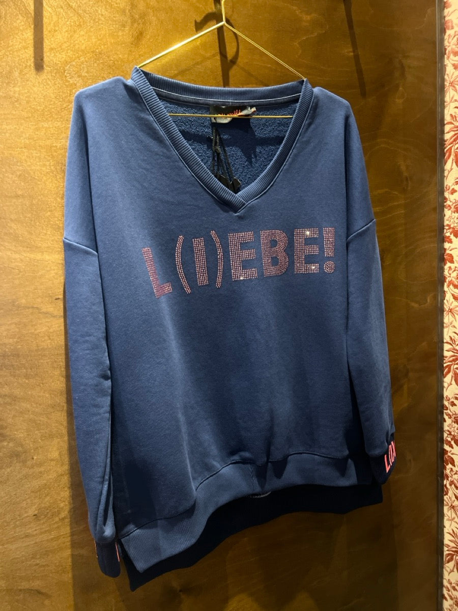 Sweater L(I)EBE! sparkle by Miss Goodlife