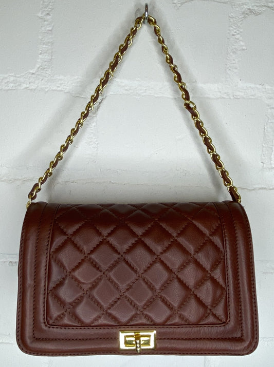 Tasche Chain mit CC-Stepp aus Leder No 129 concept store Düsseldorf