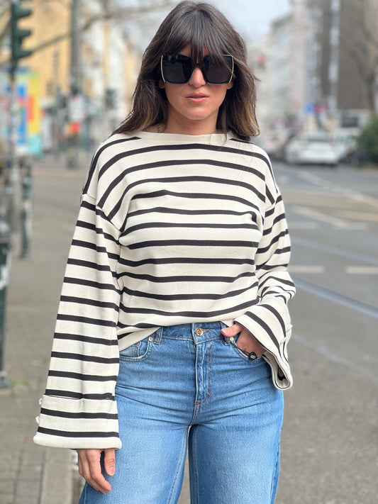 BSB Pullover Trompetenärmel