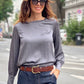 Dixie Bluse Satin. No129 concept store Duesseldorf