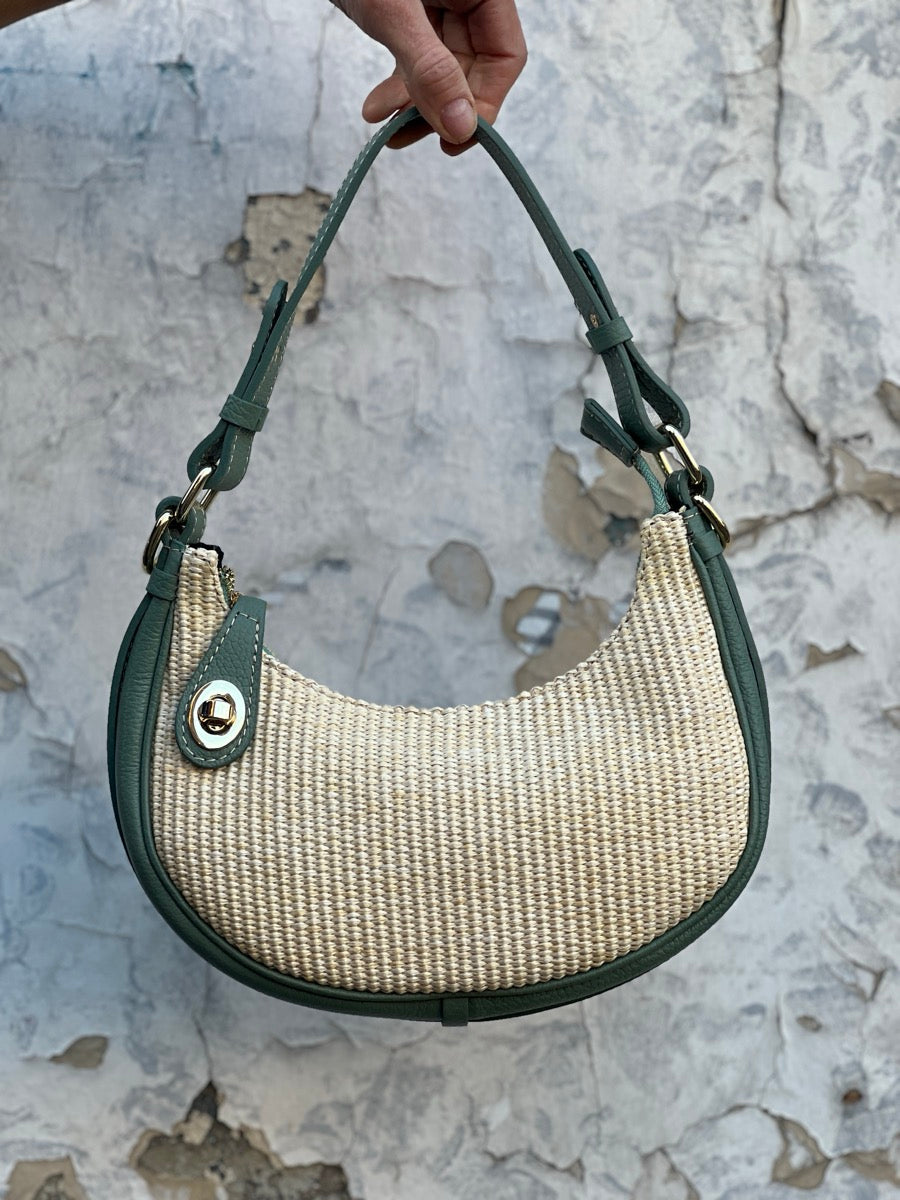Marlon Tasche Hobo Emery Raffia