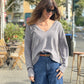 Dixie Pullover oversized V-Neck. No129 concept store Duesseldorf