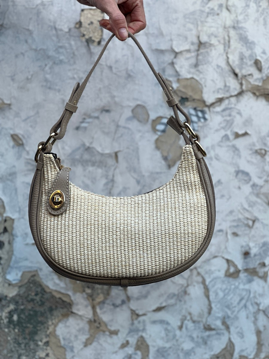 Marlon Tasche Hobo Emery Raffia