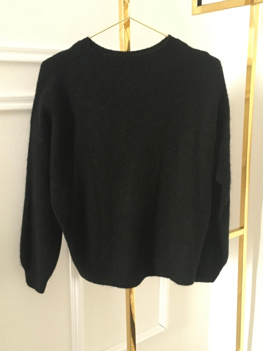 N°129 Pullover Babyalpaca Bündchen
