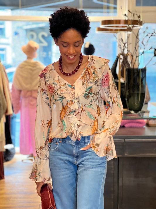 Dixie Bluse Flower. No129 concept store Duesseldorf