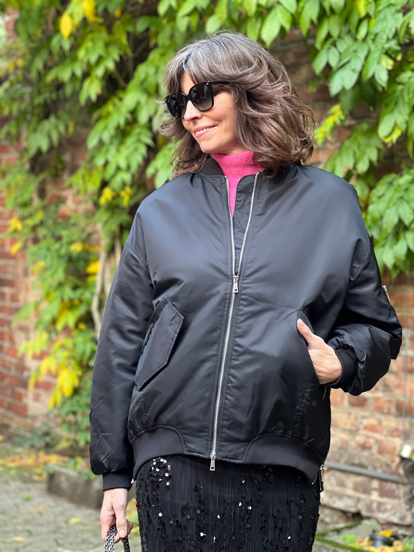 Miss Goodlife Bomberjacke Stitched