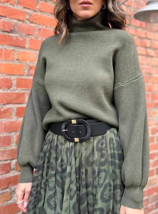 Pullover Liza mit Stehkragen kurz No 129 concept store Düsseldorf