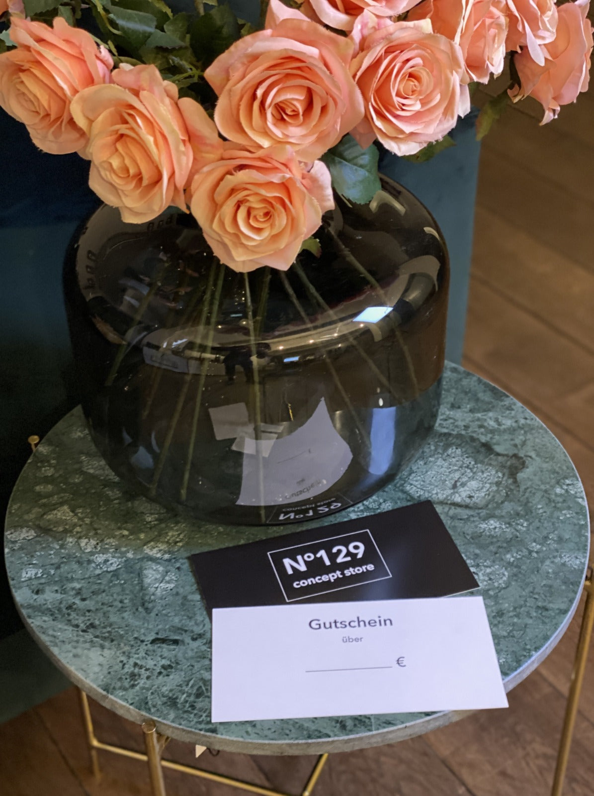 Geschenk-Gutscheine von No 129 concept store Duesseldorf